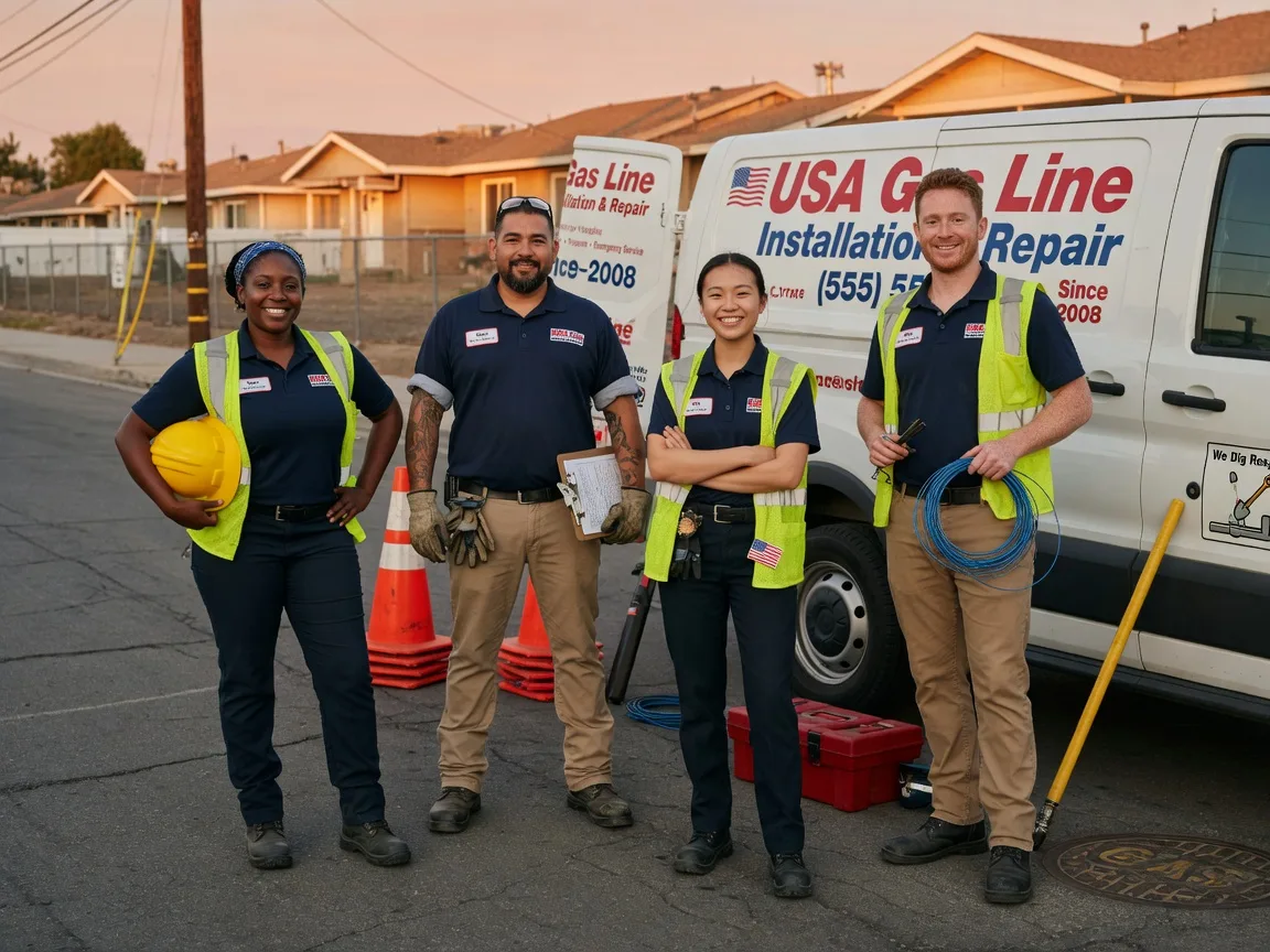 Gas Line Installation company in Bacova, VA